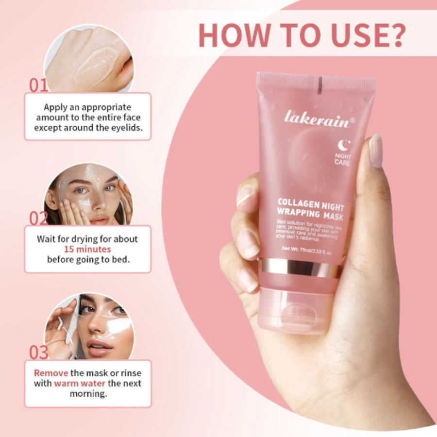 Lakerain Collagen Night Wrapping Mask