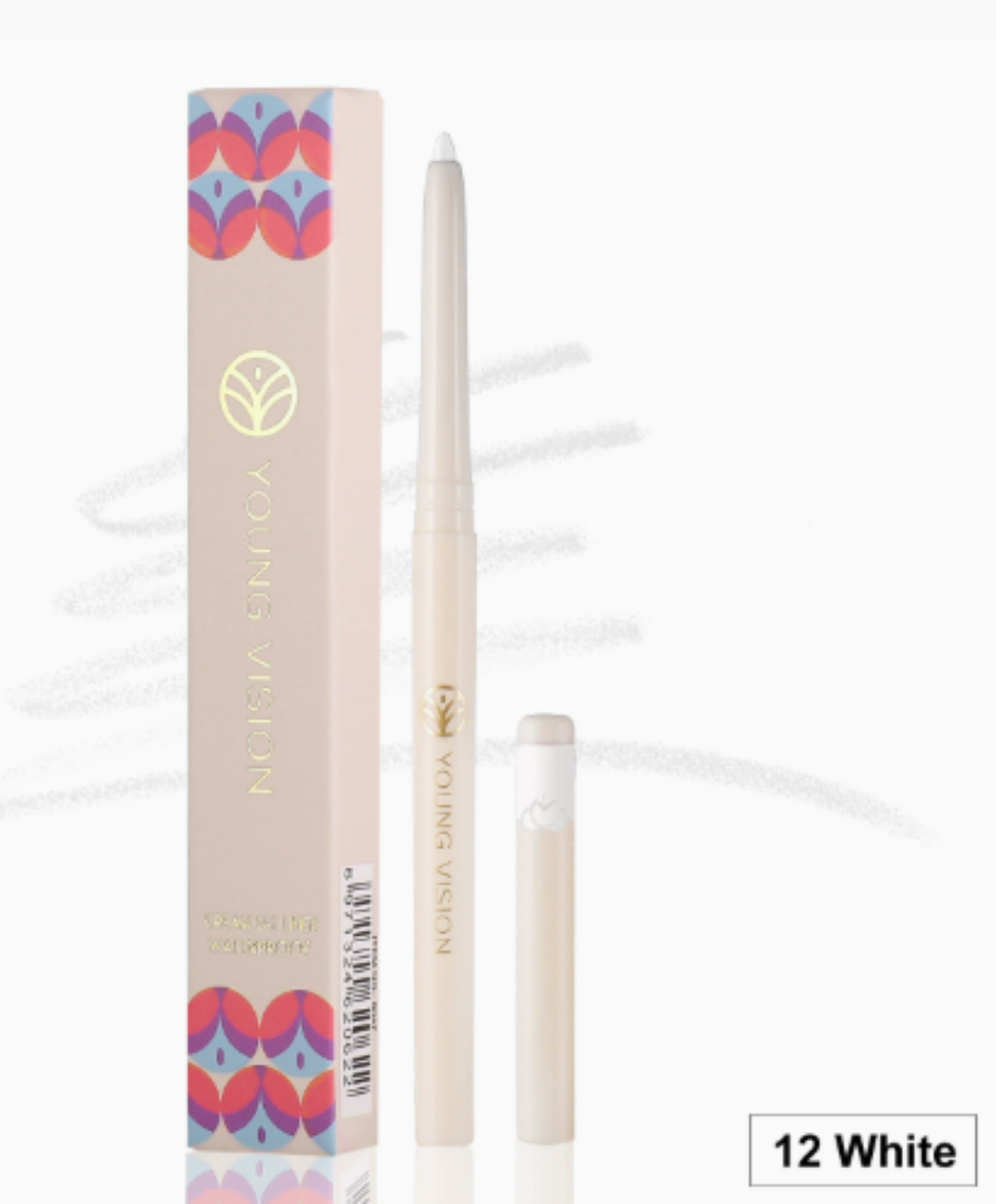 Young Vision Color Gel Rotary Eyeliner #12 White