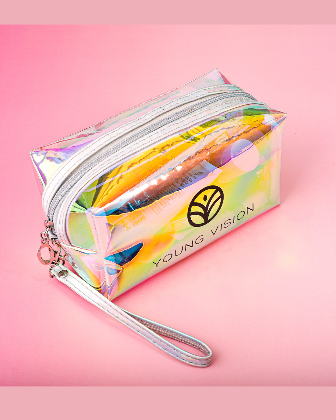 Young Vision Holographic Makeup Pouch