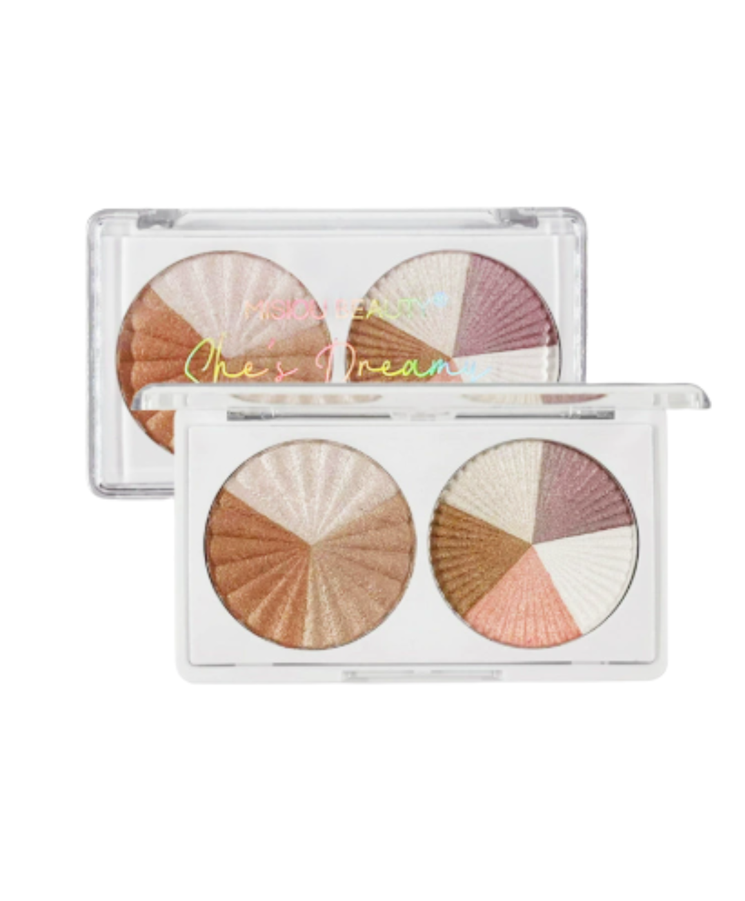 Misiou Beauty 8 Colors Shimmer Highlighter