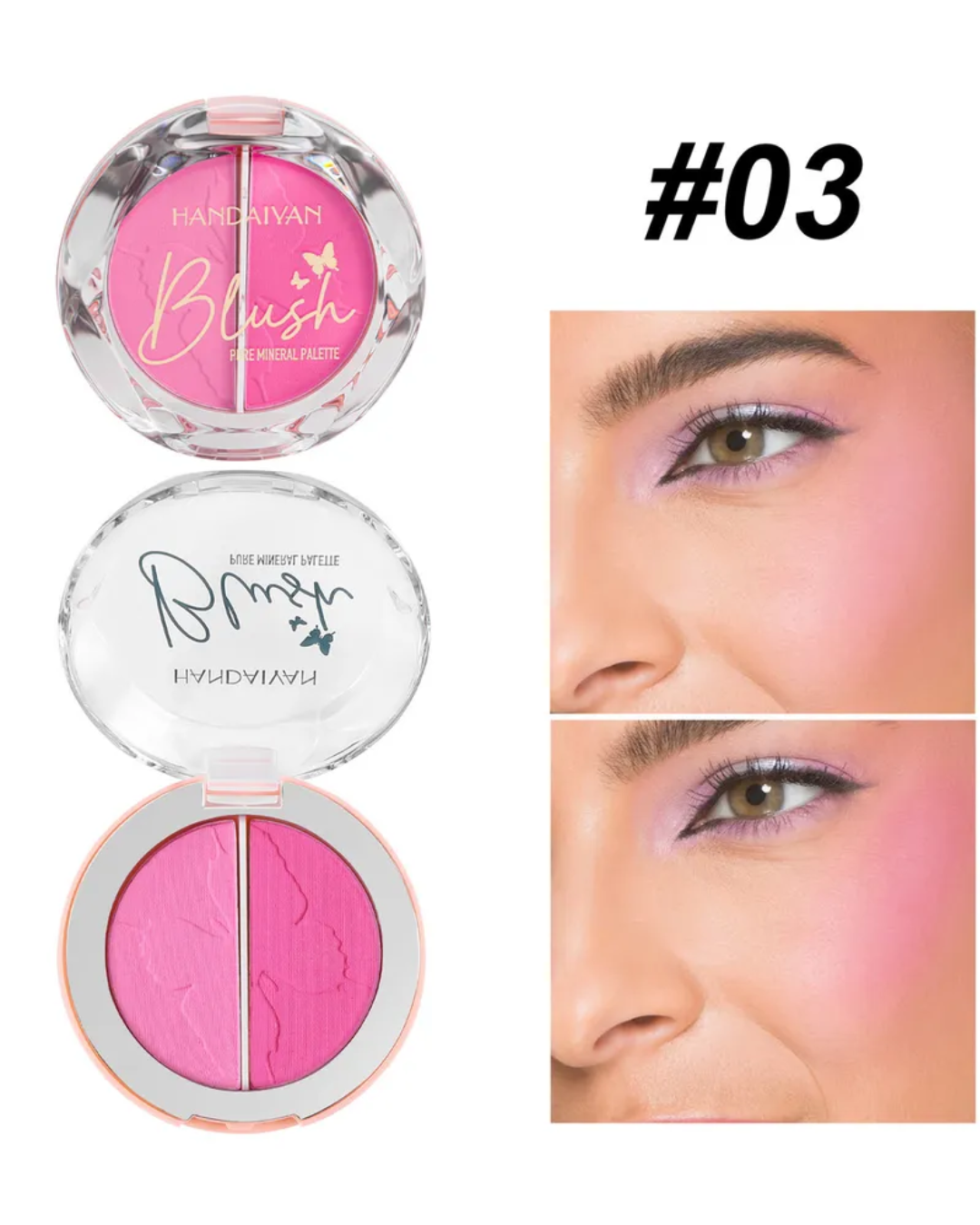 HANDAIYAN PURE MINERAL BLUSH #03