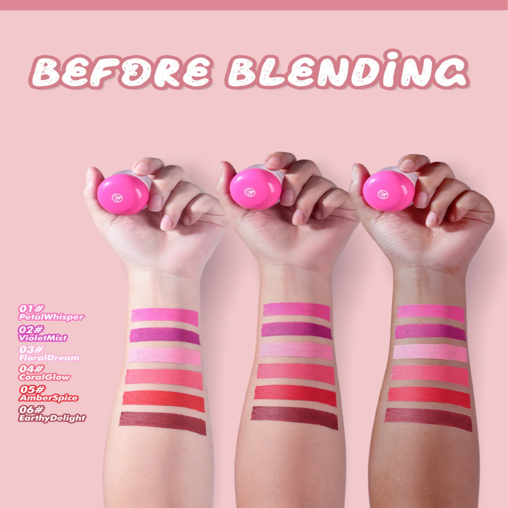 Young Vision 6-Color Mousse Blush
