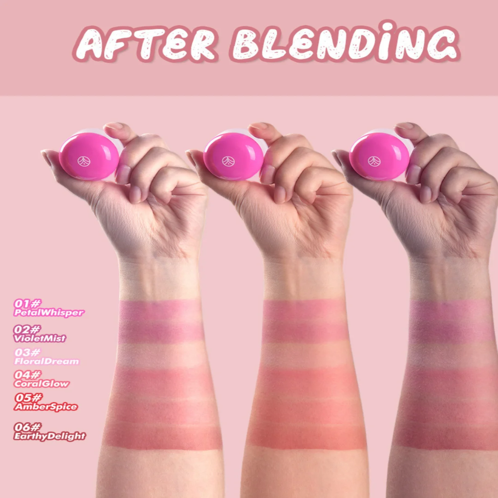 Young Vision 6-Color Mousse Blush