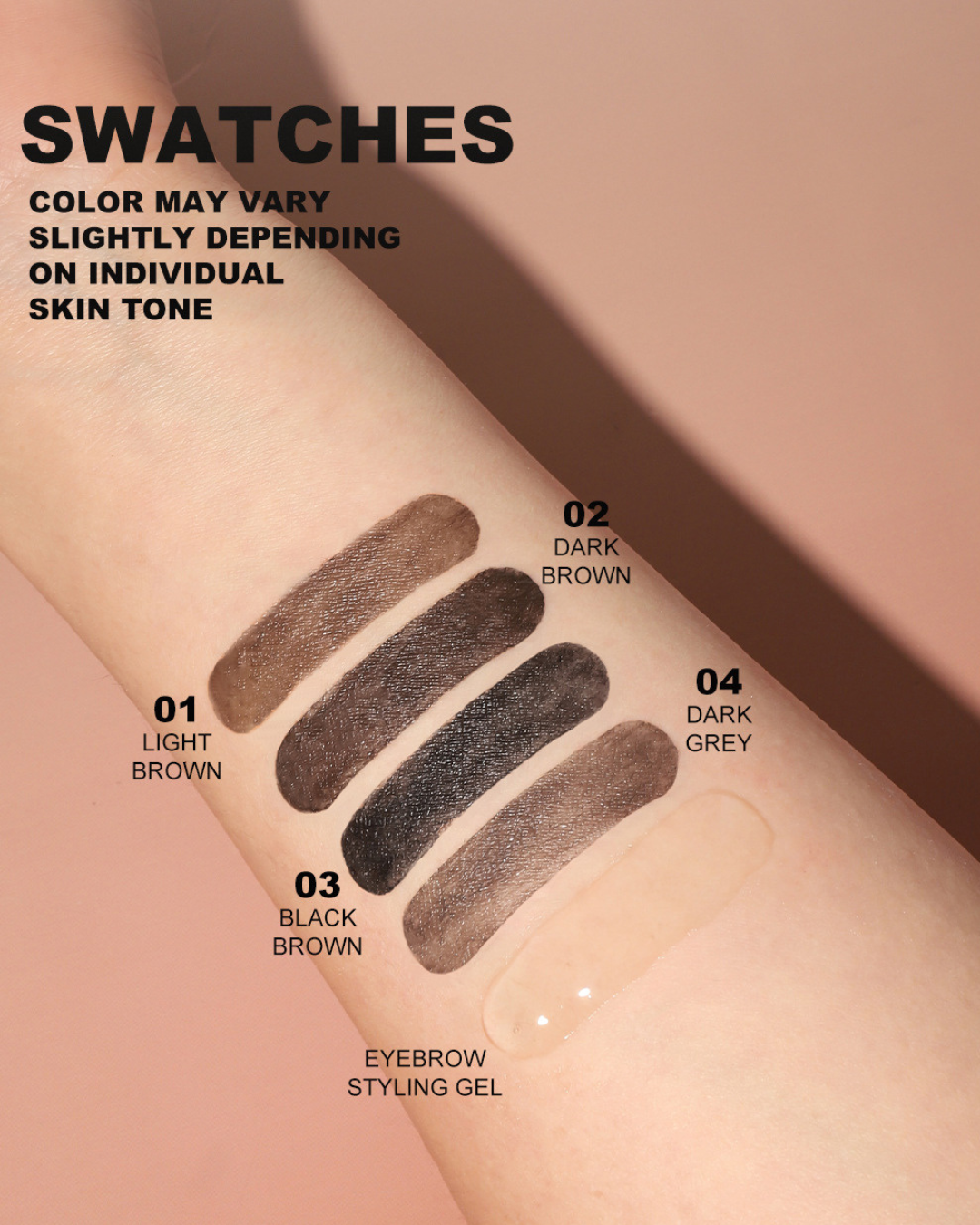 Young Vision New Stereo Eyebrow Gel Natural Eyebrows