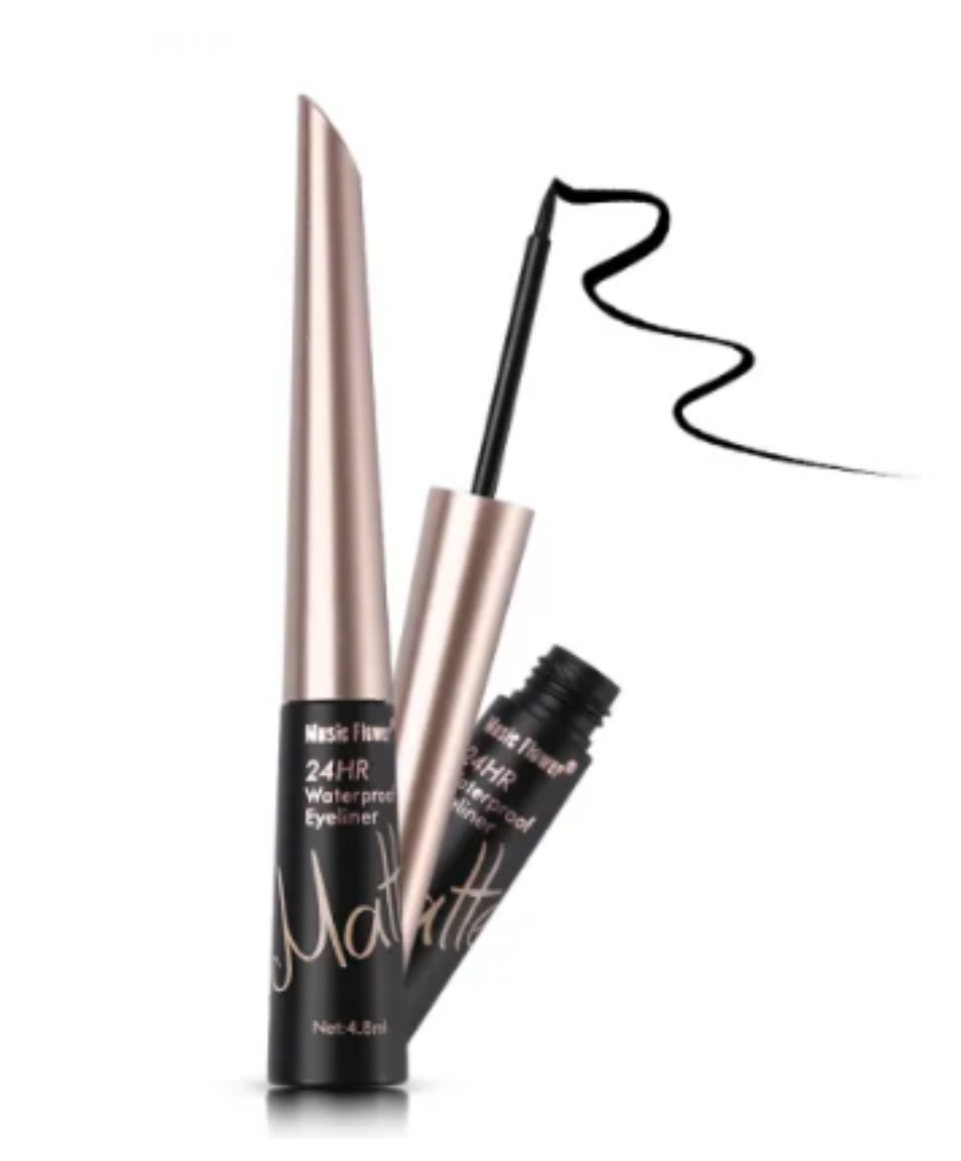 Music Flower 24 Hrs Waterproof Matte Eyeliner