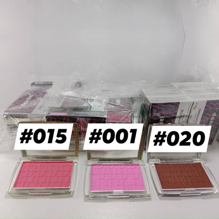 Danchel Embrossed Blush Palette #015