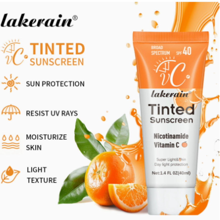 Lakerain Tinted Sunscreen With SPF 40